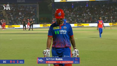 IPL 2026 M39: DC vs RCB - Nitish Rana Wicket