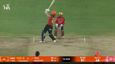 IPL 2025 M27: SRH vs PBKS - Travis Head Six