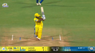 IPL 2026 M33: MI vs CSK - Sanju Samson Six