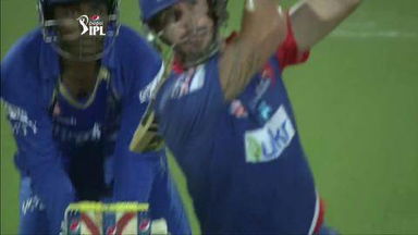 M23: DD vs RR–  Kevin Pietersen Wicket