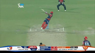 M42: DD vs SRH – Rishabh Pant Six