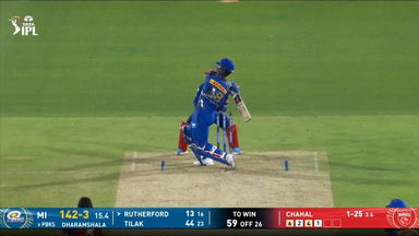 IPL 2026 M58: PBKS vs MI - Sherfane Rutherford Six