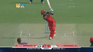 M12: RCB vs MI – Virat Kohli Six