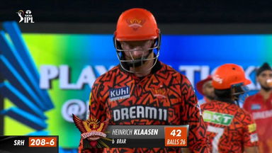 M69: SRH vs PBKS – Heinrich Klaasen Wicket
