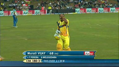 CLT20 2010 Match 09 – CSK vs WAY: Highlights