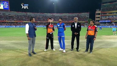 M30: SRH vs DC – Toss