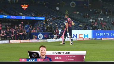 M05: SRH vs RR – Jos Buttler Wicket