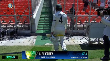 IND vs  AUS 2023, 4th Test: Alex Carey  Wicket