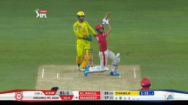 M18: KXIP vs CSK – Mandeep Singh Six
