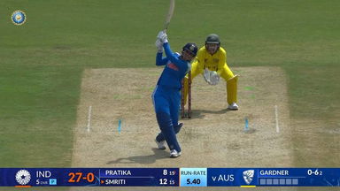 IND-W vs AUS-W 2025, 2nd ODI: Smriti Mandhana Six