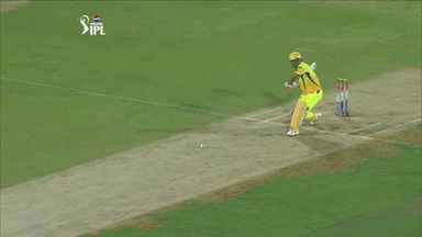 M64: CSK vs DD – MS Dhoni Six