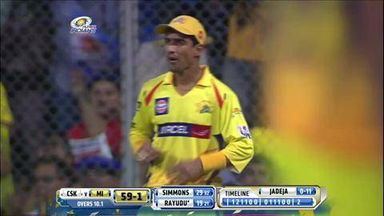 M33: MI vs CSK –  Ambati Rayudu Six