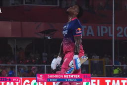 IPL 2026 M36: RR vs SRH - Shimron Hetmyer Wicket