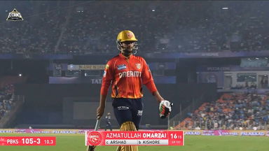 IPL 2025 M05: GT vs PBKS - Azmatullah Omarzai Wicket