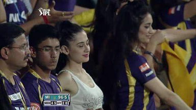 Match 65 KKR vs MI – Pollard's Wicket