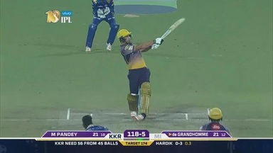 M54: KKR vs MI – Colin de Grandhomme Six