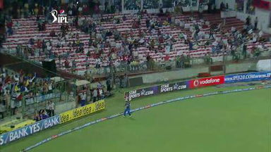 M23: DD vs RR–  JP Duminy Wicket