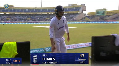 IND vs ENG 2024, 4TH Test: Ben Foakes Wicket