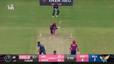 M44: LSG vs RR – Sanju Samson Six