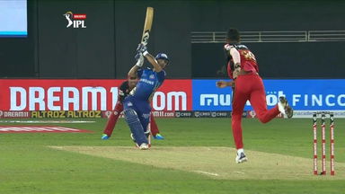 M10: RCB vs MI – Ishan Kishan Six