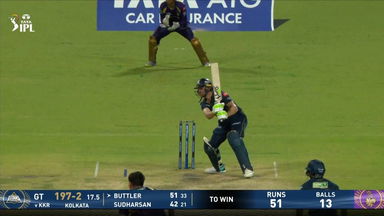 IPL 2026 M60: KKR vs GT - Jos Buttler Six