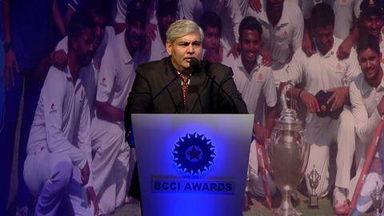 BCCI Annual Awards, 2014-15: Mr. Shashank Manohar's address