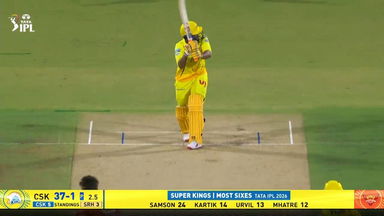 IPL 2026 M63: CSK vs SRH - Urvil Patel Six