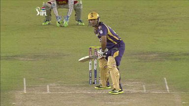 M20: KXIP vs KKR – Rajat Bhatia Six