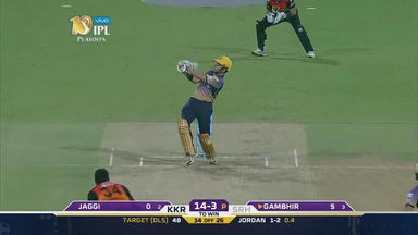 Eliminator: SRH vs KKR – Gautam Gambhir Six