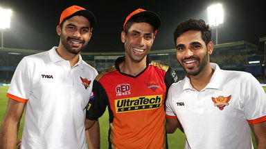 M37: MI vs SRH – Bhuvneshwar Kumar, Ashish Nehra & Barinder Sran Interview