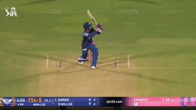IPL 2025 M36: RR vs LSG - Abdul Samad Six