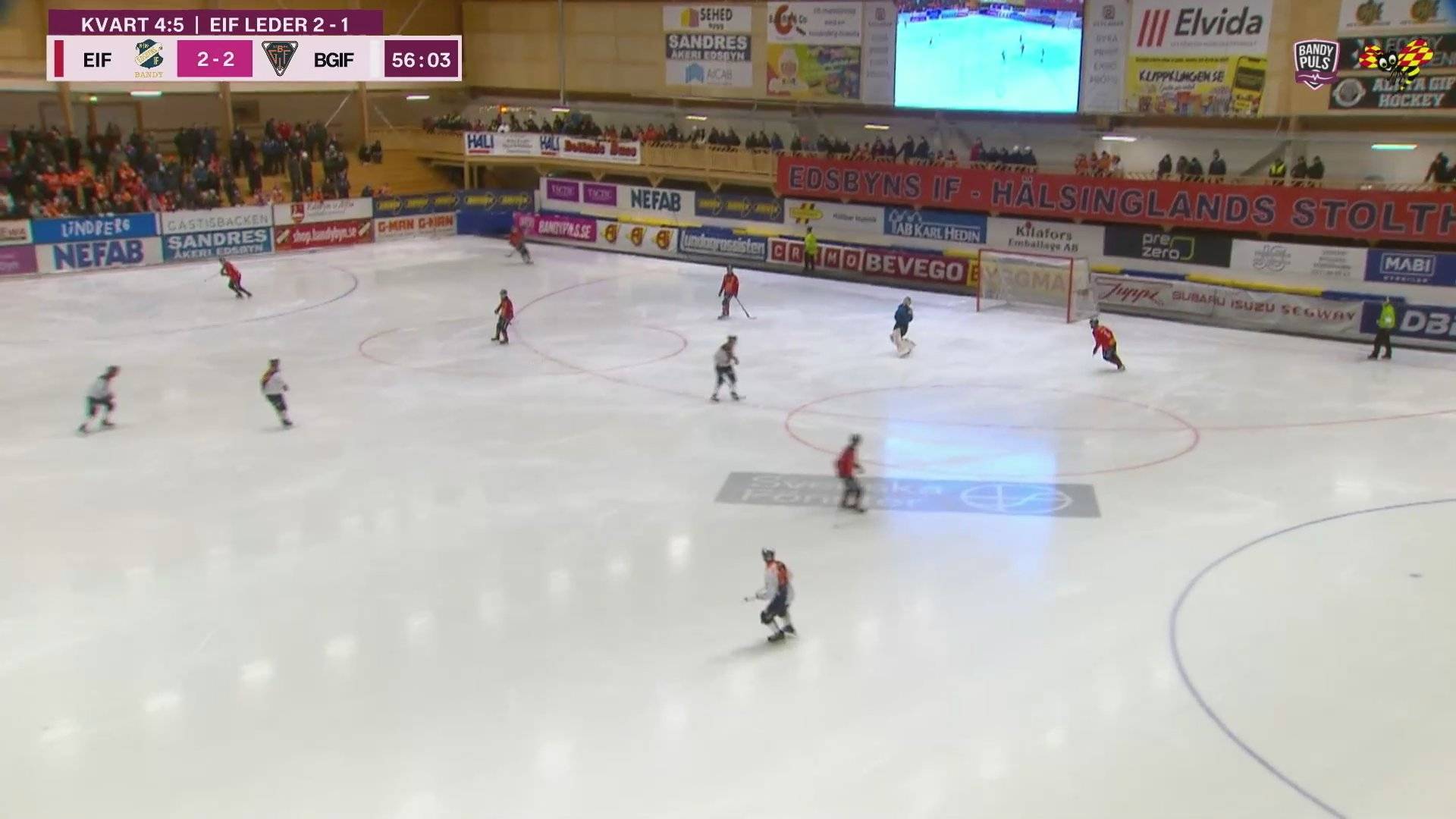 Highlights: Studio: Edsbyn - Bollnäs (kvartsfinal 4:5)