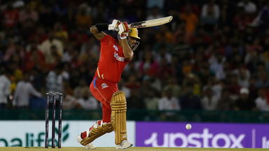 Stand and deliver: Shikhar Dhawan opens account with cracking cover drive
