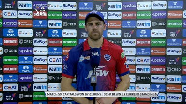 M50: DC vs SRH – Anrich Nortje Interview