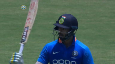 Shivam Dube's maiden List A fifty