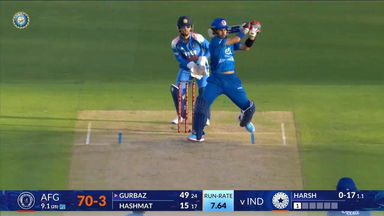 IND vs AFG 2026, 1st ODI: Rahmanullah Gurbaz Six