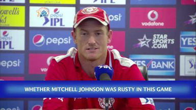 M03: CSK vs KXIP – George Bailey Press Conference