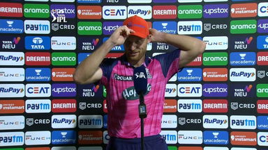 M13: RR vs RCB – Aramco Orange Cap Holder –  Jos Buttler