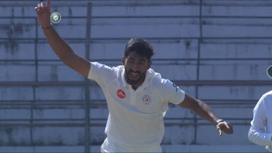 Sensational Six! Chintan Gaja's outstanding 6-wicket haul against Madhya Pradesh