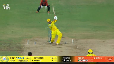 IPL 2026 M27: SRH vs CSK - Anshul Kamboj Six
