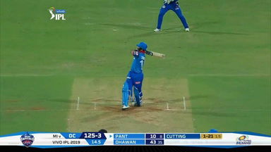 M03: MI vs DC –  Rishabh Pant Six