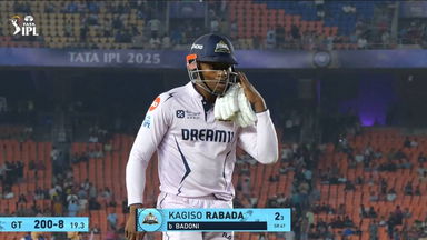 IPL 2025 M64: GT vs LSG - Kagiso Rabada Wicket