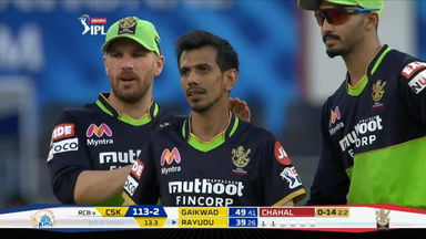 M44: RCB vs CSK – Fall of Wickets