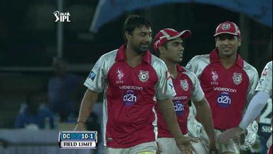 Match 53 DC vs KXIP – Dhawan's Wicket