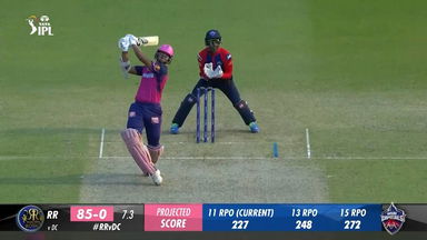 M11: RR vs DC – Yashasvi Jaiswal Six
