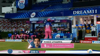 M04: RR vs CSK – Robin Uthappa Wicket
