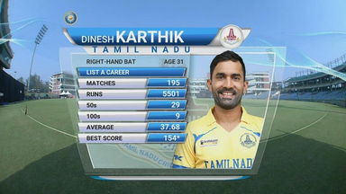 Vijay Hazare Trophy, 2016-17, Final: Dinesh Karthik's 112