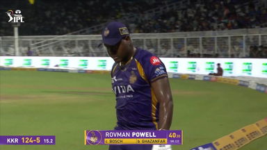 IPL 2026 M65: KKR vs MI - Rovman Powell Wicket