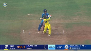 IND-W vs AUS-W 2023-24, 3rd ODI: Alana King Six