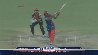 M40: DD vs SRH – Shreyas Iyer Six